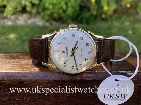 Rolex Precision Gents – 9ct Gold – Vintage 1958 